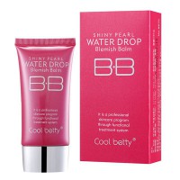 Многофункциональный увлажняющий питательный антивозрастной тональный BB крем с защитой от солнца Hot Pink Shiny Pearl Water Drop BB Cream