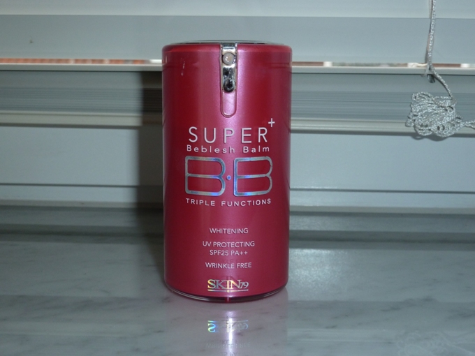 Многофункциональный увлажняющий питательный антивозрастной тональный BB крем с защитой от солнца Skin79 Hot Pink Super Plus BB Cream SPF25 PA++ 07