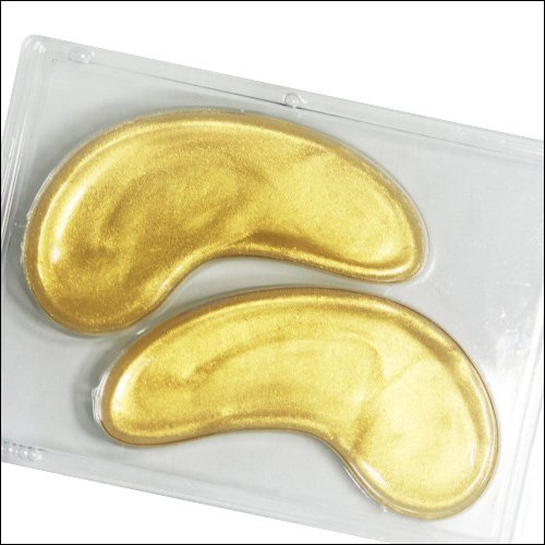 Коллагеновые маски под глаза с био-золотом Crystal Collagen Gold Powder Eye Mask 01