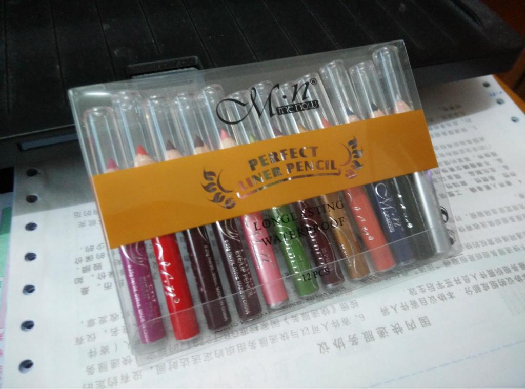 Набор из 12 мини-карандашей для макияжа 01
