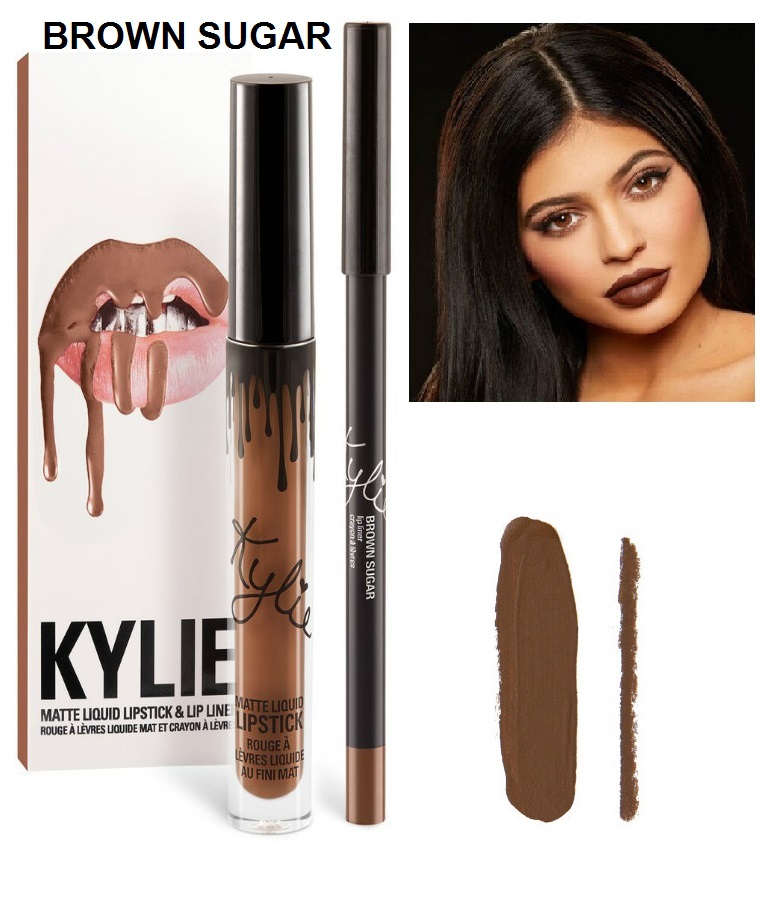 Набор помада + карандаш Kylie Lipstick & Lip Liner 10