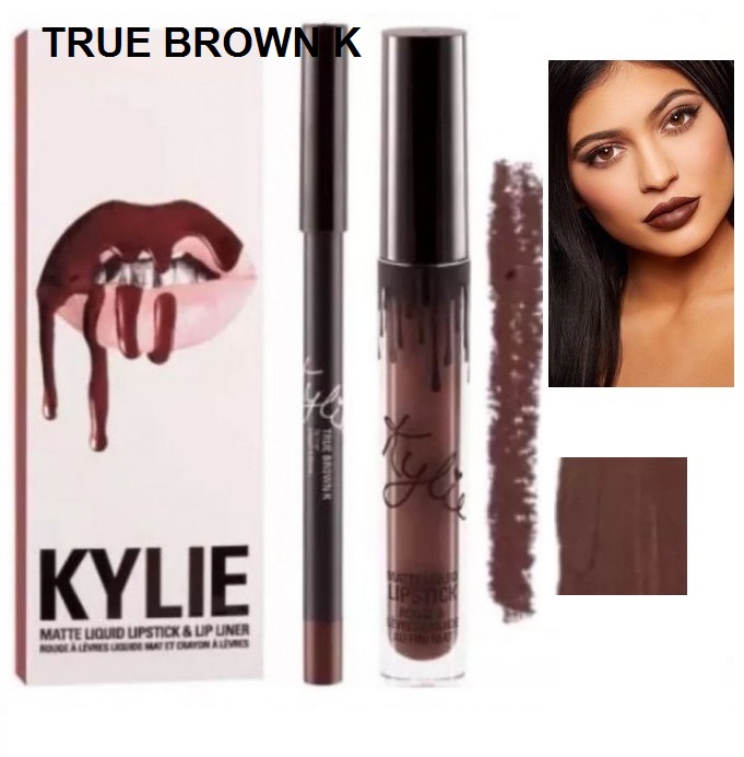 Набор помада + карандаш Kylie Lipstick & Lip Liner 16