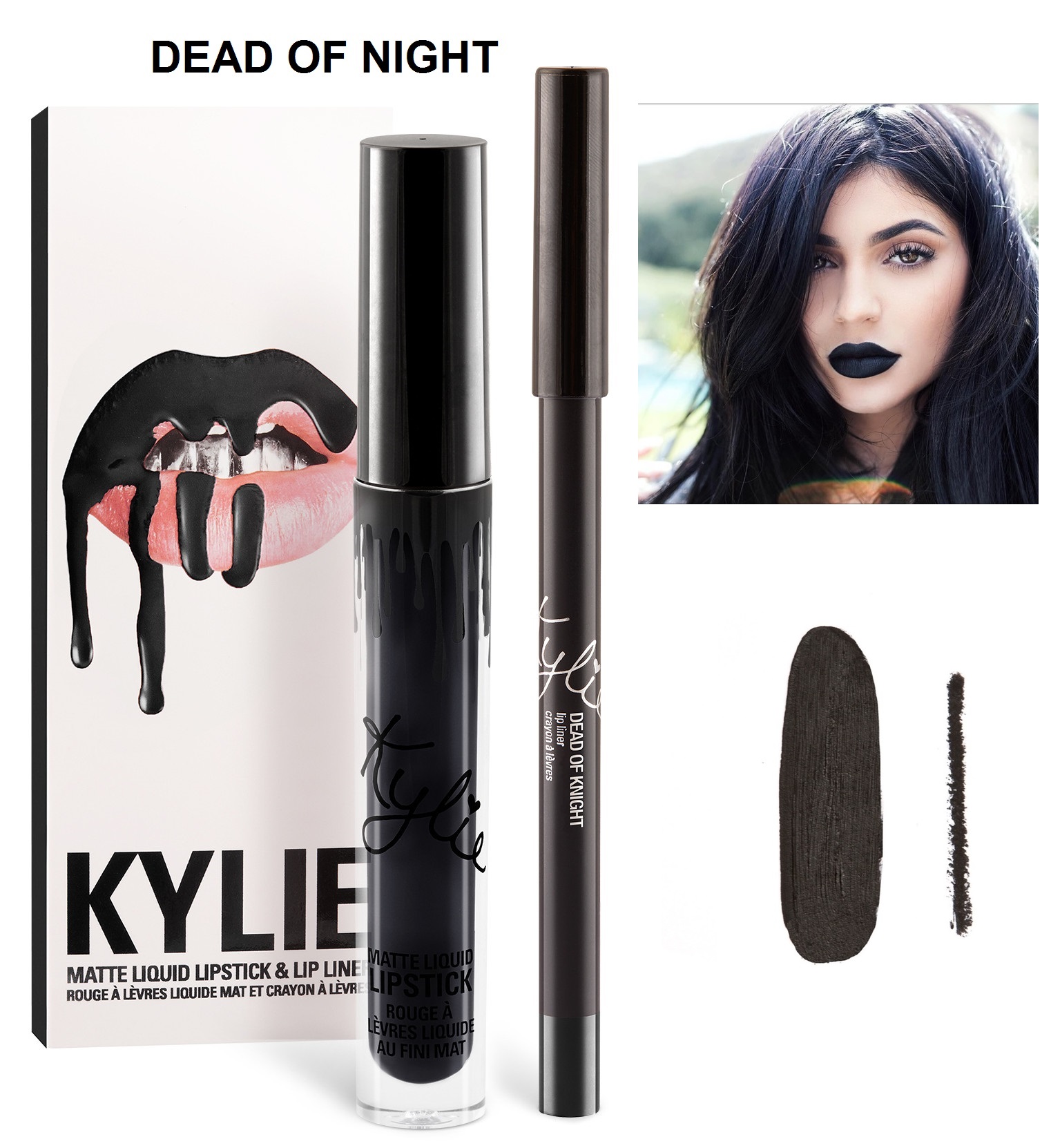 Набор помада + карандаш Kylie Lipstick & Lip Liner 17