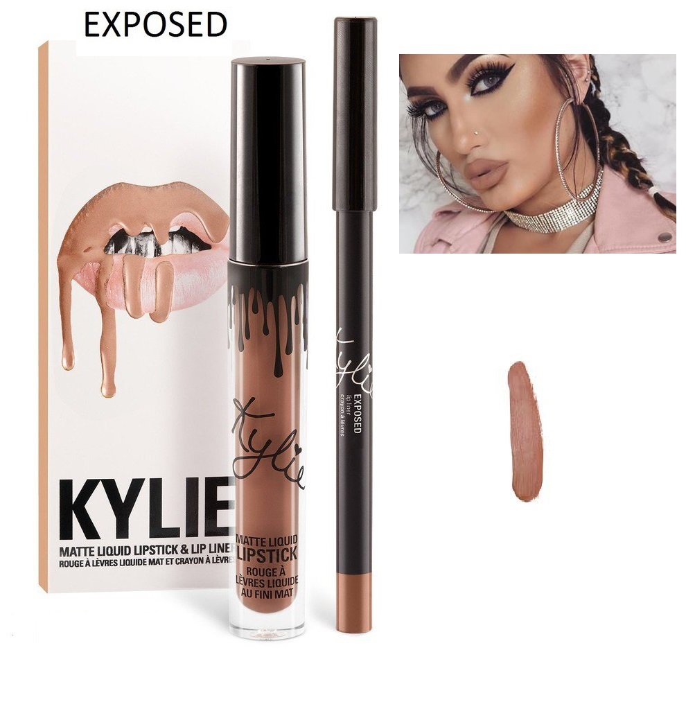 Набор помада + карандаш Kylie Lipstick & Lip Liner 20
