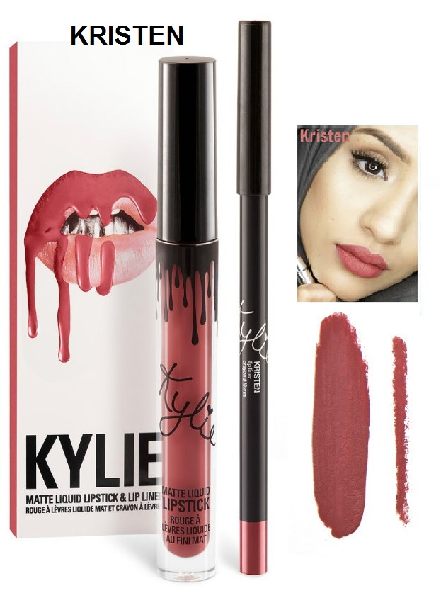 Набор помада + карандаш Kylie Lipstick & Lip Liner 23