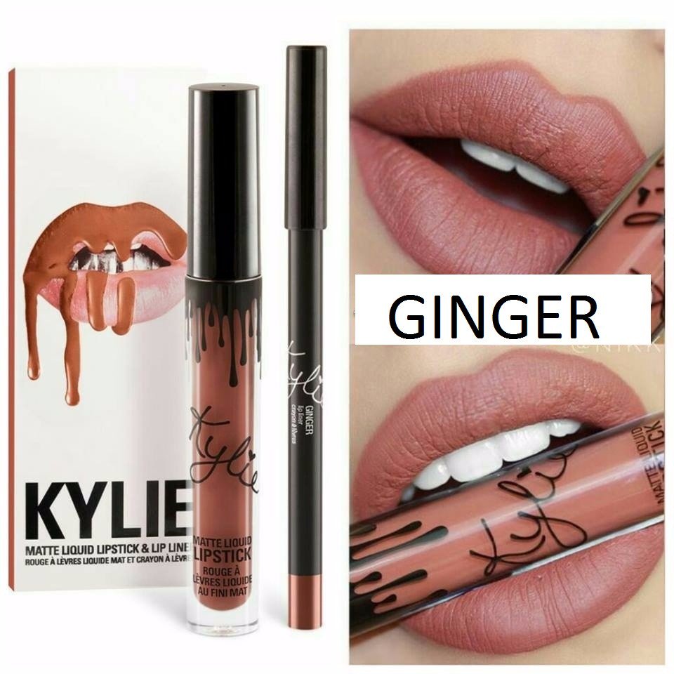 Набор помада + карандаш Kylie Lipstick & Lip Liner 24
